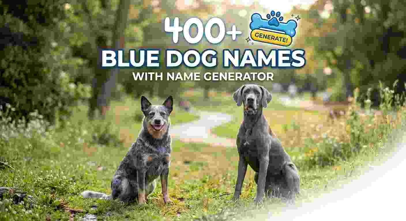 Blue Dog Names With Name Generator