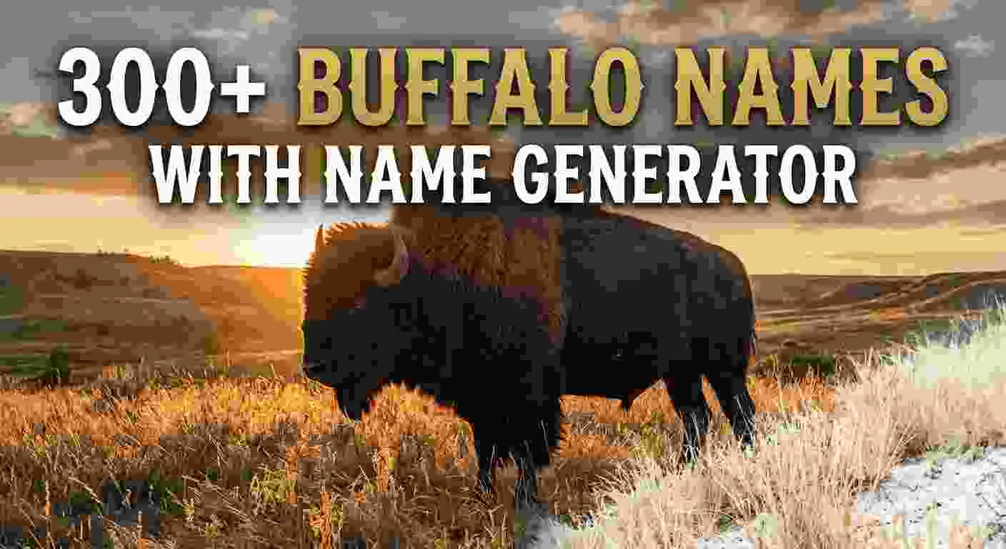 Buffalo Names With Name Generator