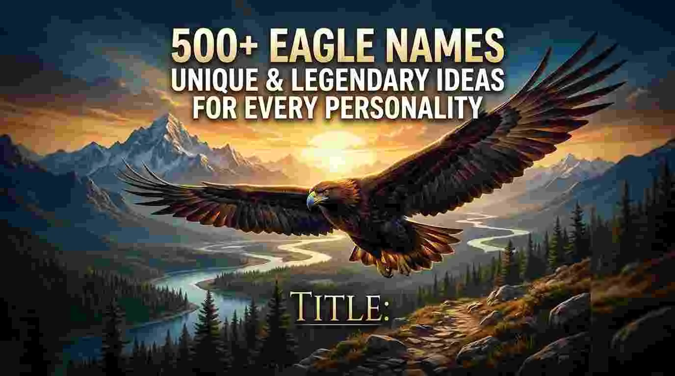 Eagle Names Unique & Legendary Ideas for Every Personality
