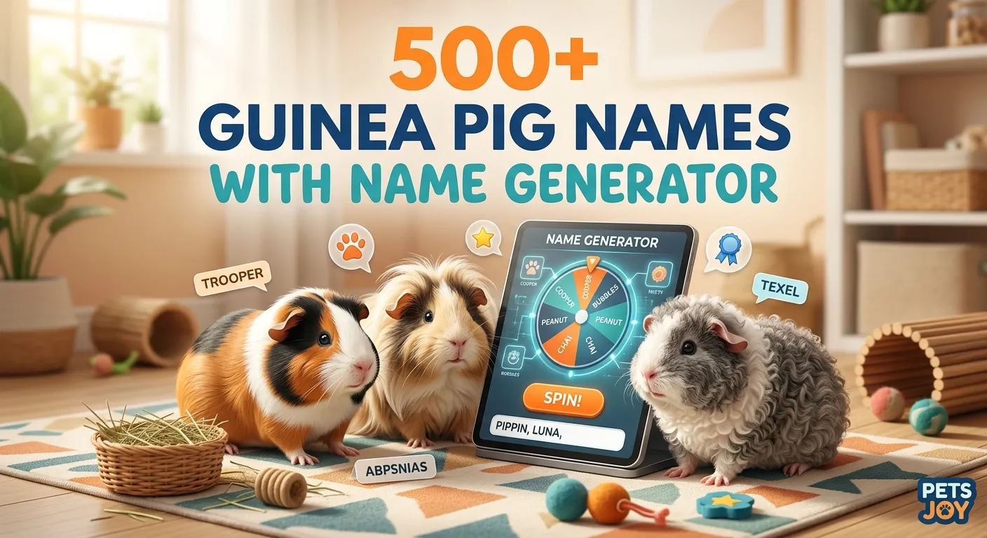 Guinea Pig Names With Name Generator