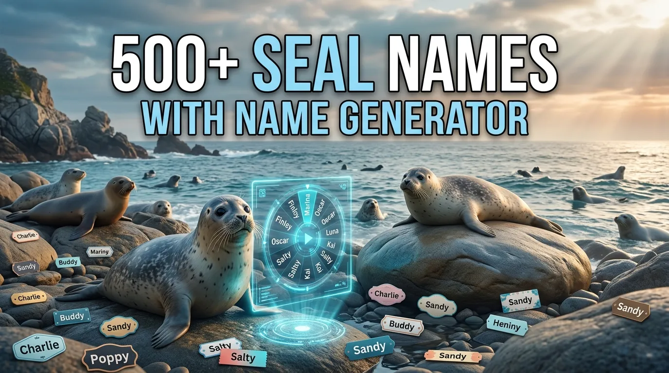 Seal Names With Name Generator